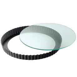 WMF Backformen|KAISER Inspiration Tarte- & Quicheform mit Glashebeboden, 28 cm