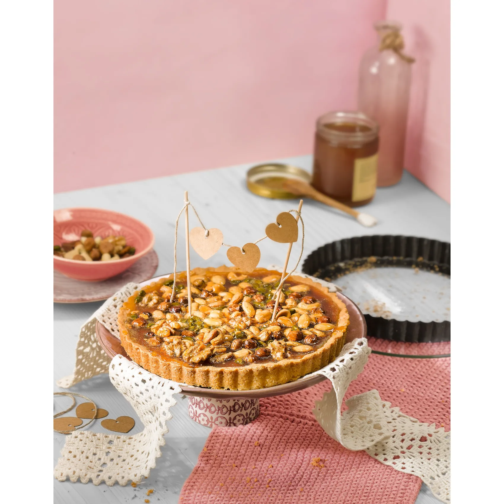 WMF Backformen|KAISER Inspiration Tarte- & Quicheform mit Glashebeboden, 28 cm