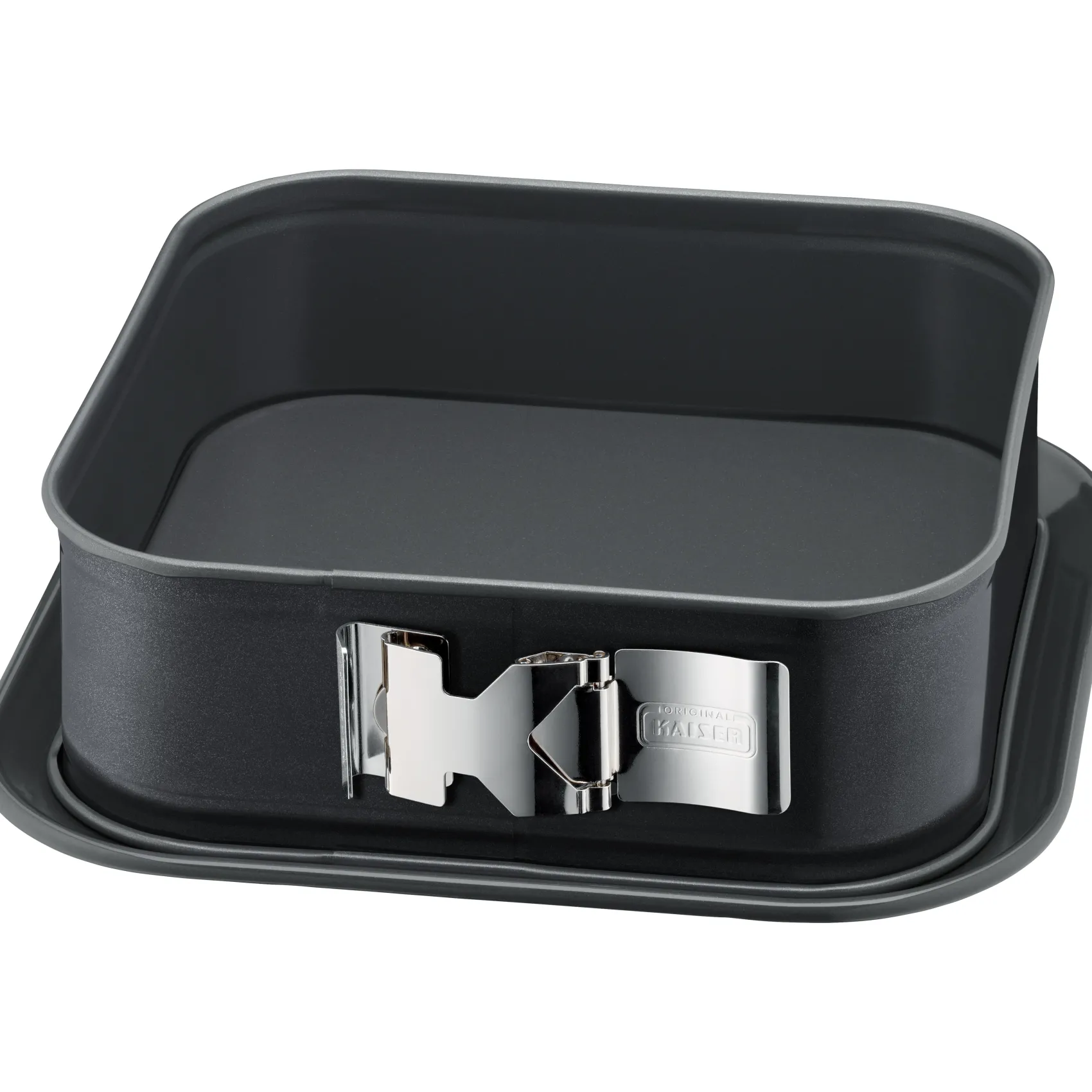 WMF Backformen|KAISER La Forme Plus Springform mit SafeClick, quadratisch, 24 x 24 cm