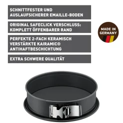 WMF Backformen|KAISER La Forme Plus Springform mit SafeClick, 28 cm