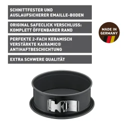 WMF Backformen|KAISER La Forme Plus Springform mit SafeClick, 20 cm