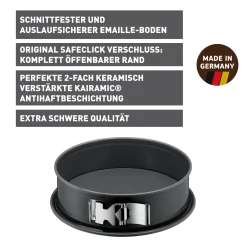 WMF Backformen|KAISER La Forme Plus Springform mit SafeClick, 24 cm