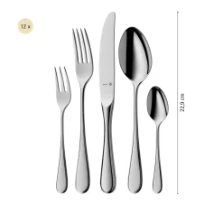WMF Besteck-Sets|Kent Plus Besteck-Set, 66-teilig, Cromargan protect®