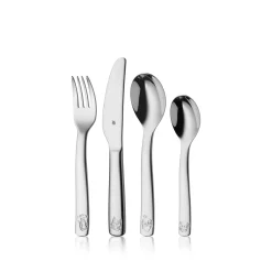 WMF Kinderbestecke|Besteck-Sets|Kinderbesteck-Set Bauernhof, 4-teilig
