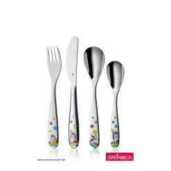 WMF Besteck-Sets|Kinderbestecke|Kinderbesteck-Set Einhorn, 4-teilig