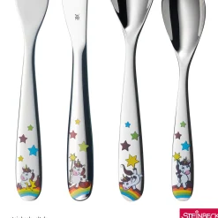 WMF Besteck-Sets|Kinderbestecke|Kinderbesteck-Set Einhorn, 4-teilig