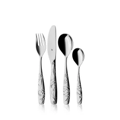 WMF Kinderbestecke|Besteck-Sets|Kinderbesteck-Set Faultier Tommi, 4-teilig