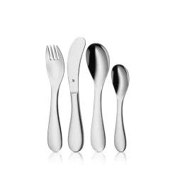 WMF Kinderbestecke|Besteck-Sets|Kinderbesteck-Set Knuddel, 4-teilig