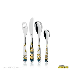 WMF Kinderbestecke|Besteck-Sets|Kinderbesteck-Set Minions®, 4-teilig