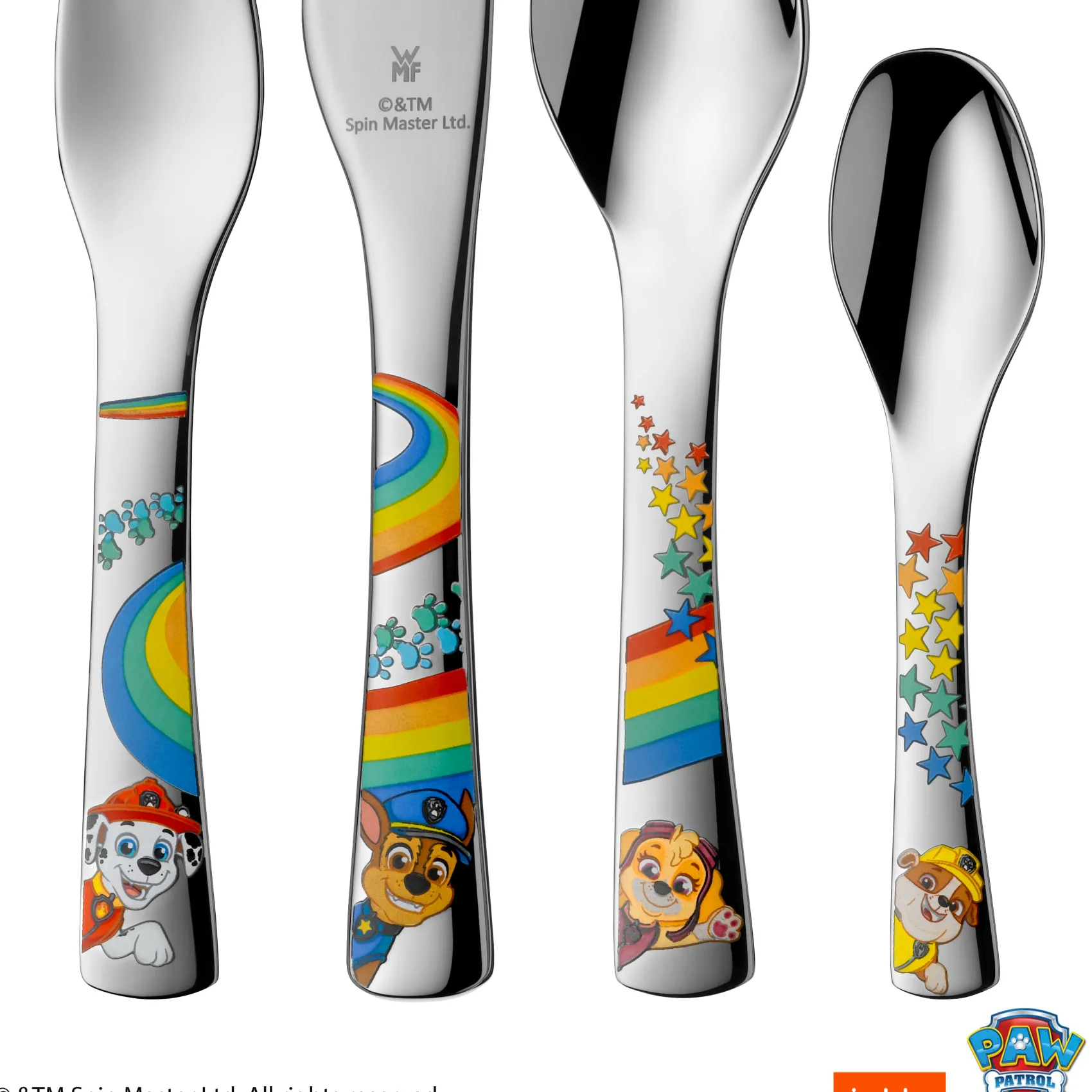 WMF Kinderbestecke|Besteck-Sets|Kinderbesteck-Set PAW Patrol, 4-teilig