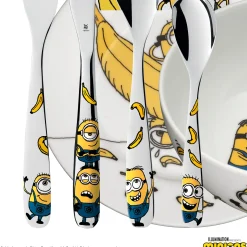WMF Teller|Kindergeschirr|Kindergeschirr-Set Minions®, 6-teilig