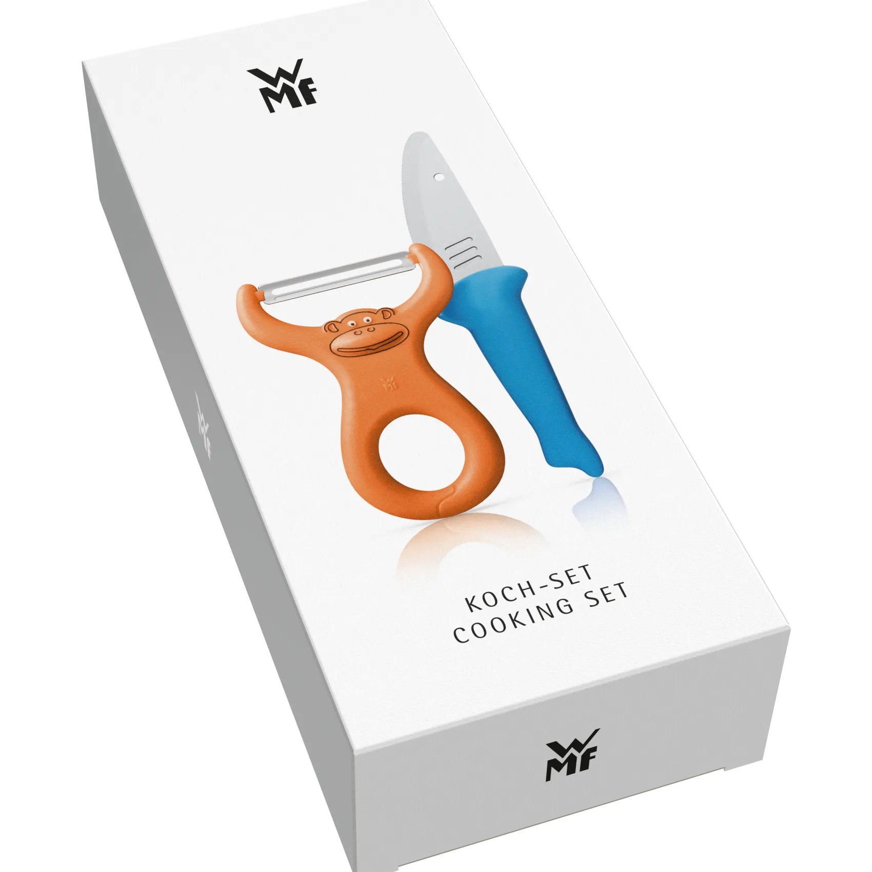 WMF Küchenutensilien|Weitere Küchenmesser|Kinderkoch-Set mit Gemüseschäler und Messer, 2-teilig
