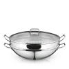 WMF Woks|Macao Wok-Set, 36 cm, 4-teilig