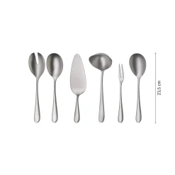 WMF Besteck-Sets|Merit Besteck-Set, 66-teilig, Cromargan protect®, sandgestrahlt