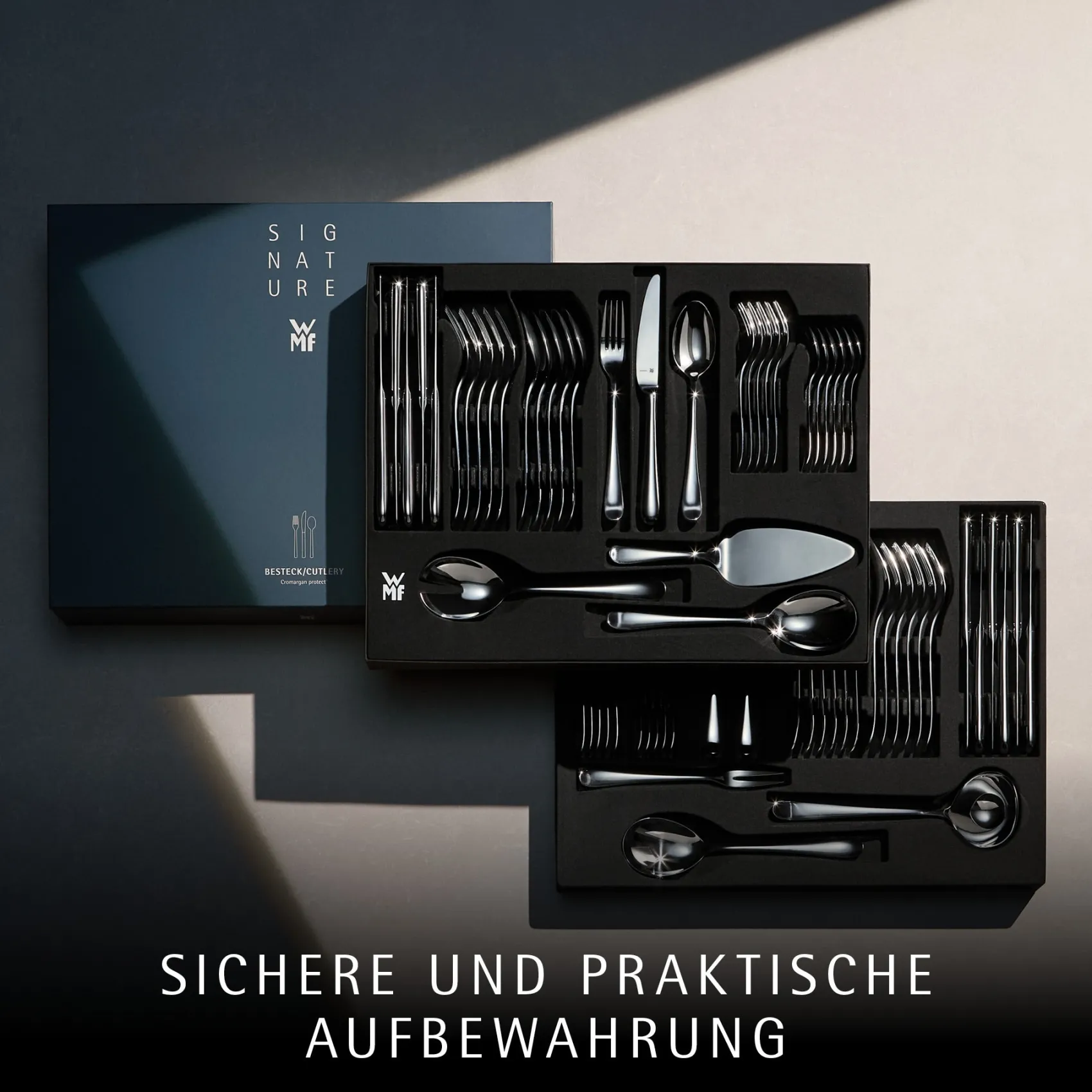WMF Besteck-Sets|Merit Besteck-Set, 66-teilig, Cromargan protect®