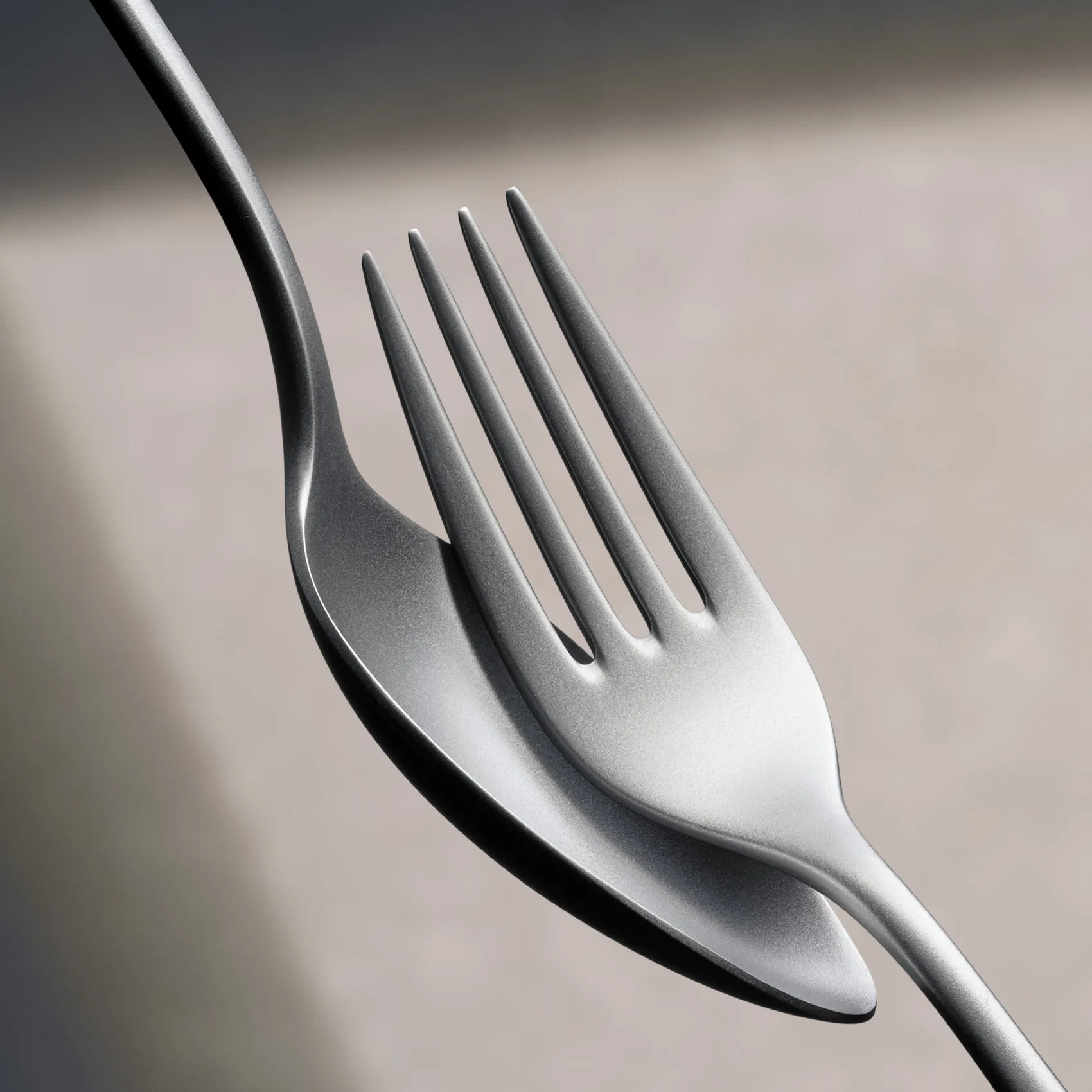 WMF Servierbestecke|Merit Salatbesteck, 2-teilig, sandgestrahlt
