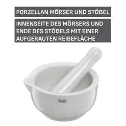 WMF Küchenutensilien|Mörser mit Stößel, 10 cm