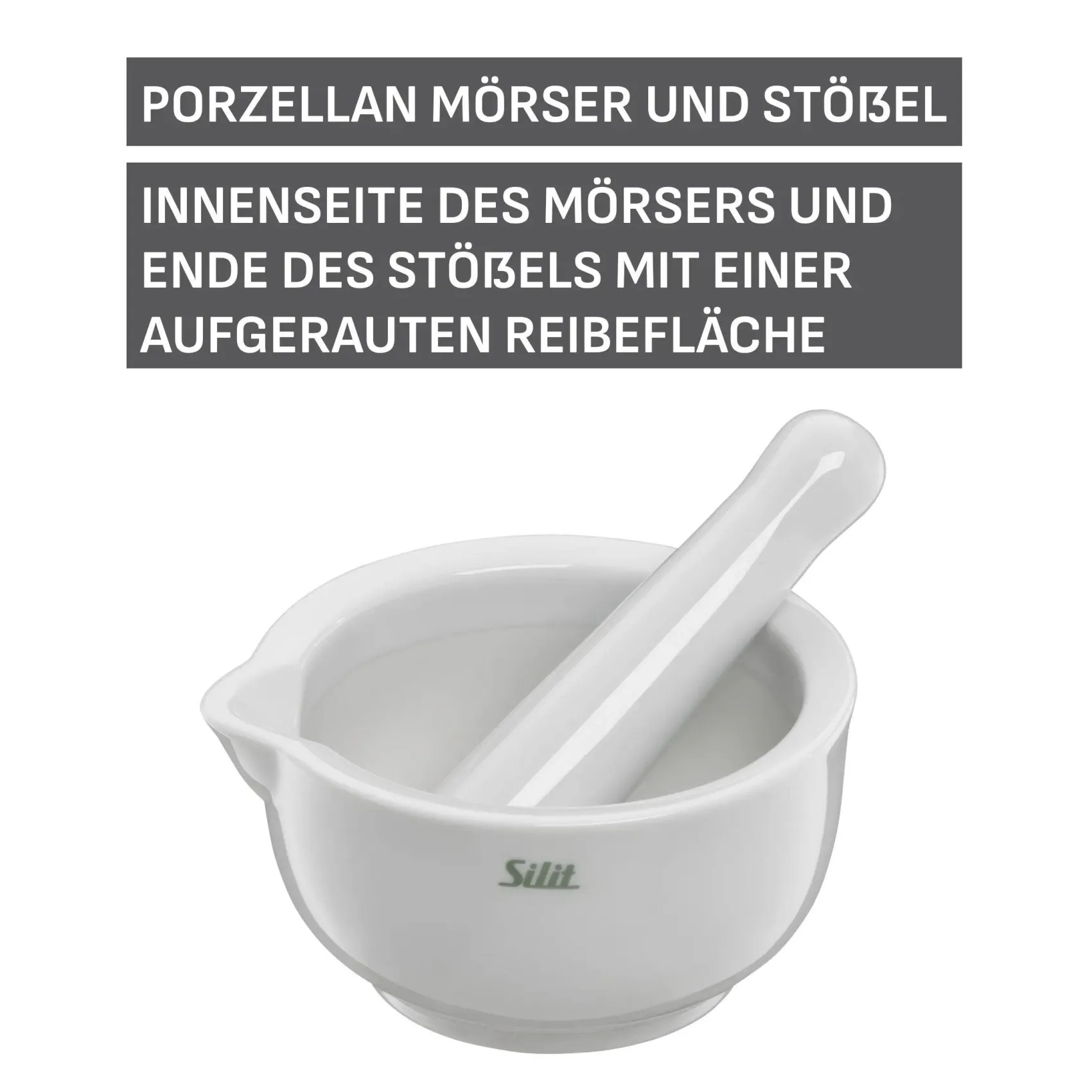 WMF Küchenutensilien|Mörser mit Stößel, 10 cm