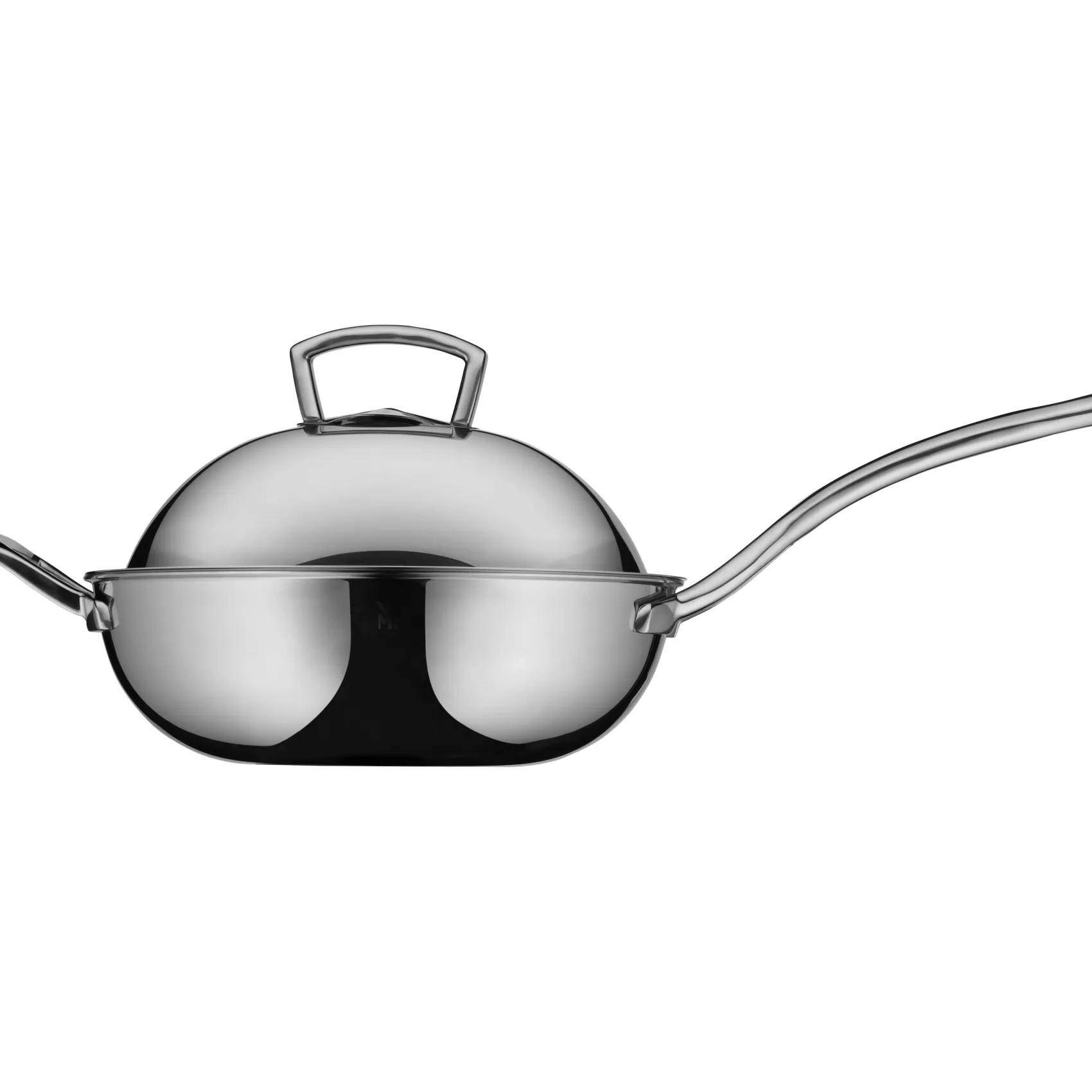 WMF Woks|Pfannen Mit Deckel|Multiply Wok mit Edelstahldeckel, 28 cm