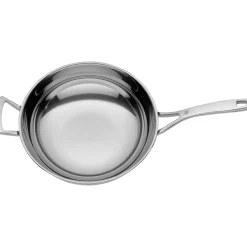 WMF Woks|Pfannen Mit Deckel|Multiply Wok mit Edelstahldeckel, 32 cm