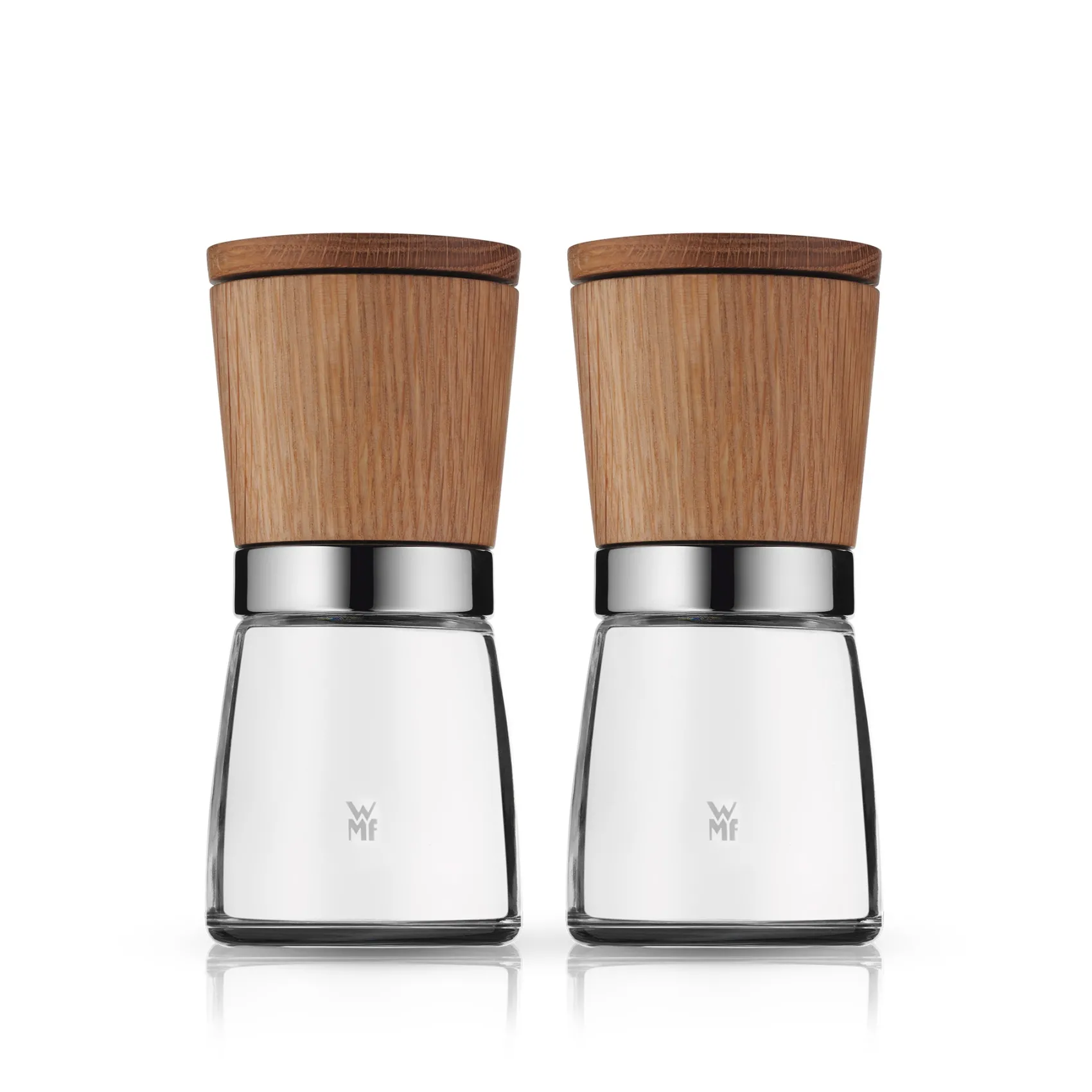 WMF Salz- & Pfeffermühlen|Gewürzmühlen|Nature Gewürzmühlen-Set, 2-teilig