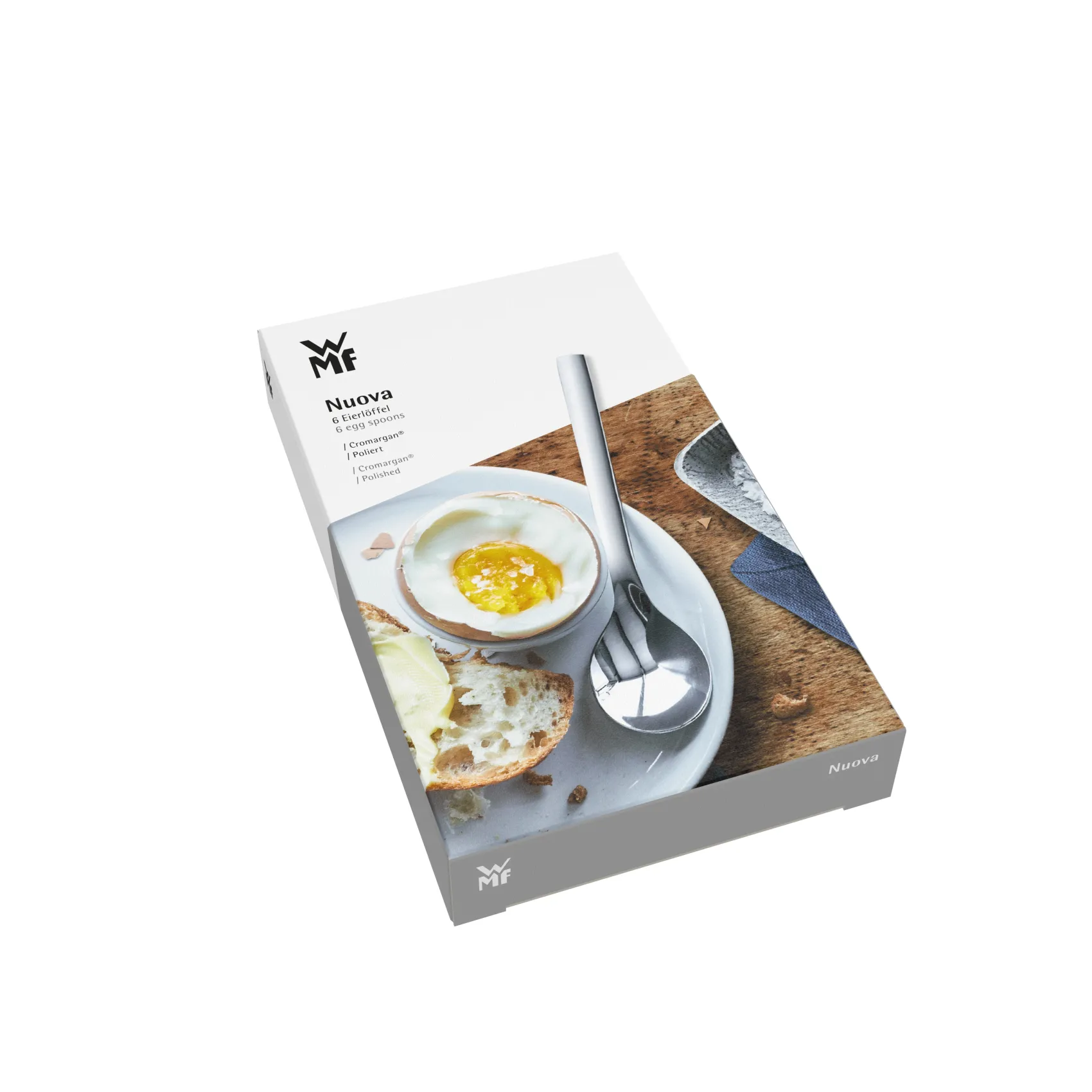 WMF Löffel|Nuova Eierlöffel-Set, 6-teilig