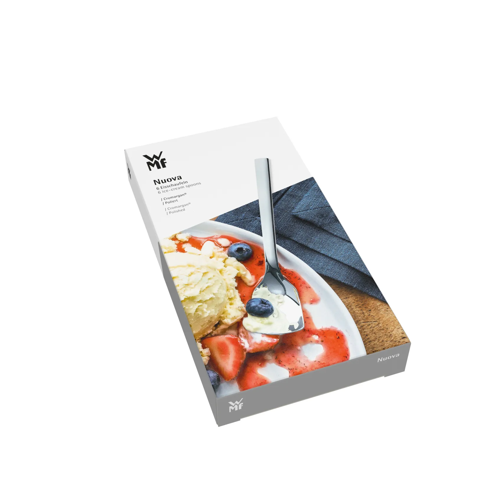 WMF Löffel|Nuova Eislöffel-Set, 6-teilig
