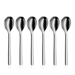 WMF Löffel|Nuova Kaffeebecherlöffel-Set, 6-teilig
