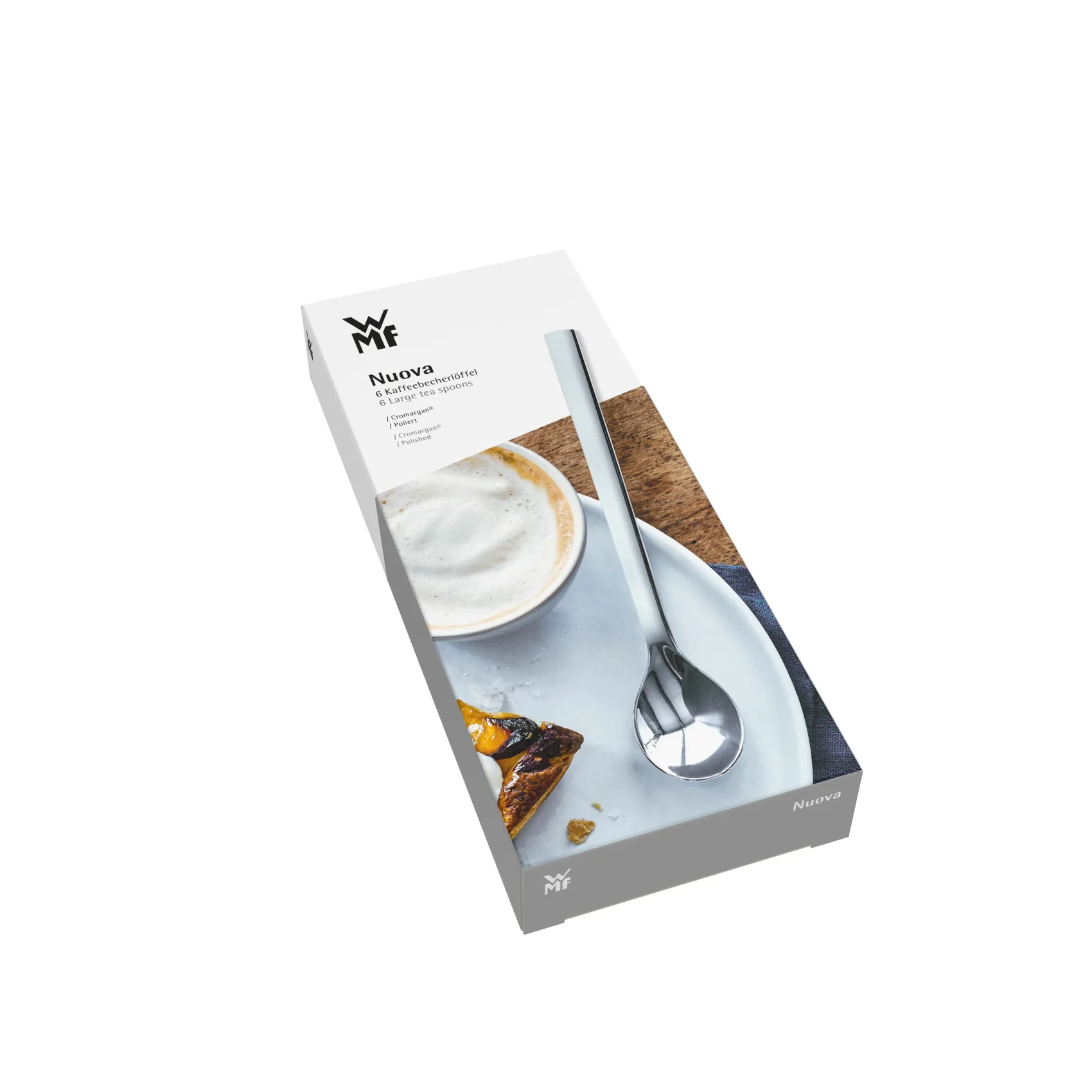 WMF Löffel|Nuova Kaffeebecherlöffel-Set, 6-teilig