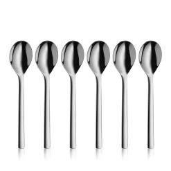 WMF Löffel|Nuova Kaffeelöffel-Set, 6-teilig
