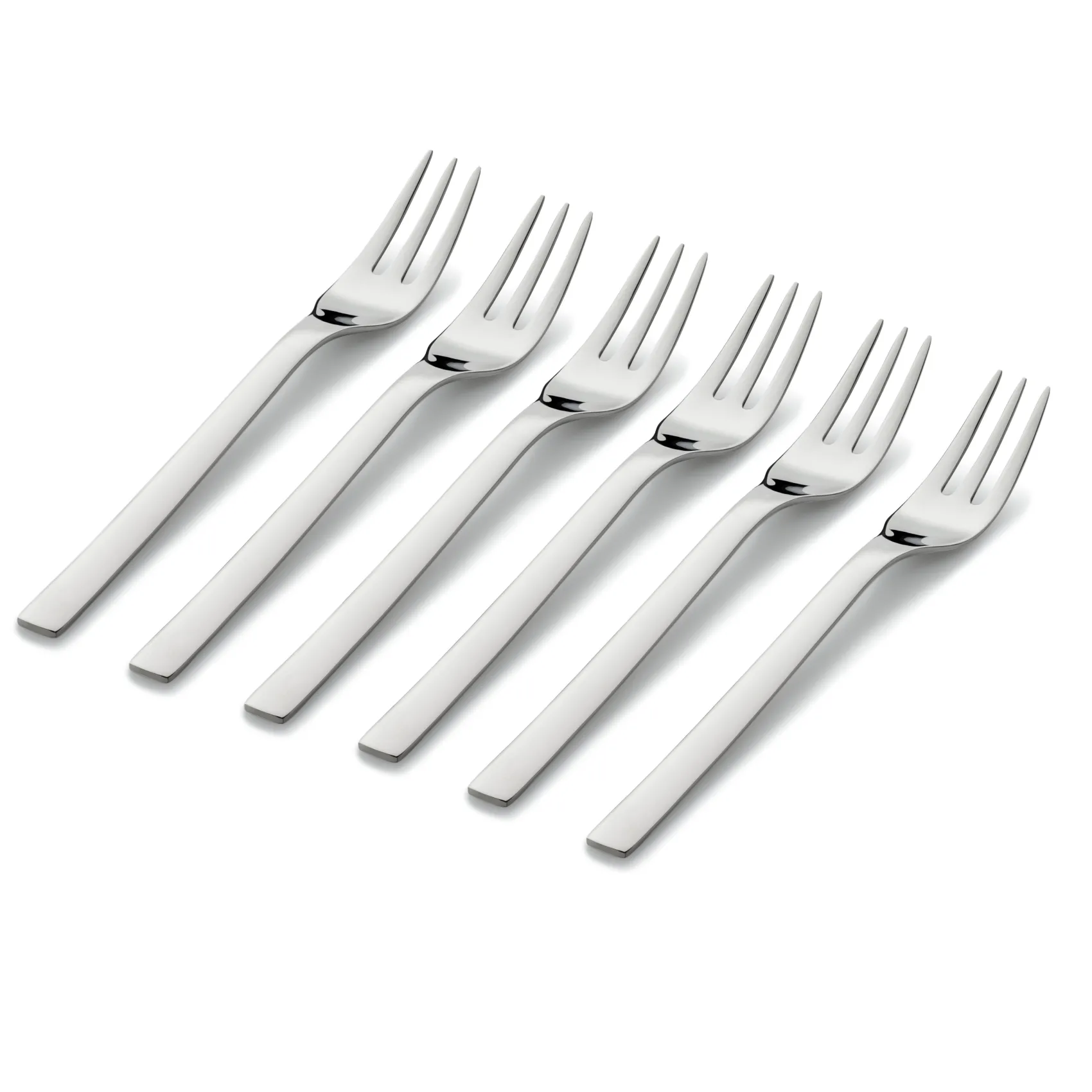 WMF Besteck-Sets|Gabeln|Nuova Kuchengabel-Set, 6-teilig