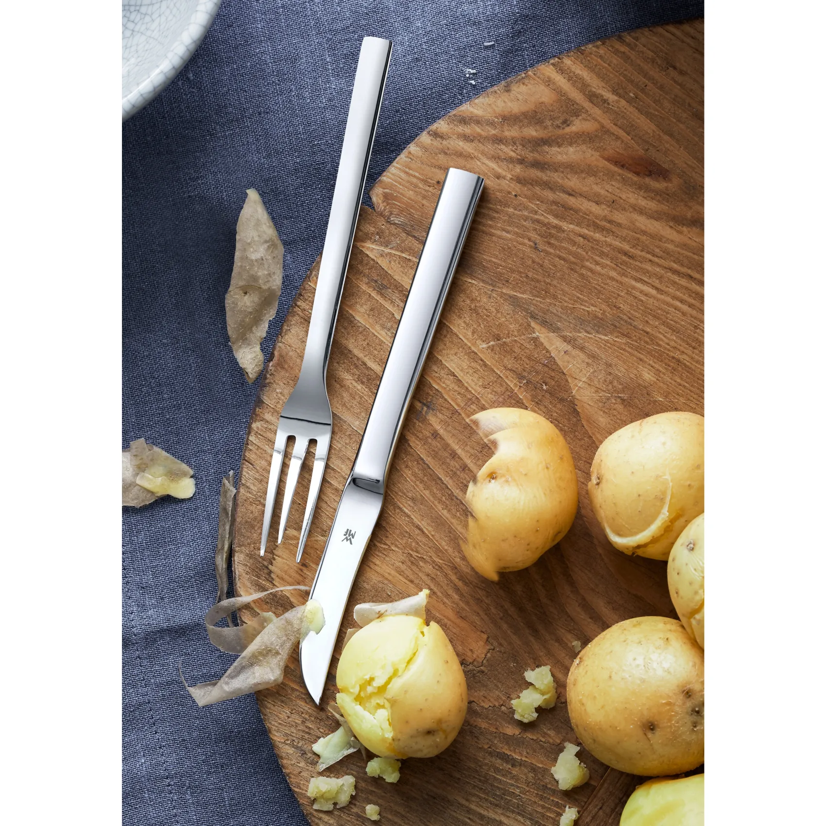 WMF Schälmesser|Nuova Pellkartoffel-Set, 2-teilig