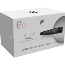 WMF Schnellkochtöpfe|Induktionstöpfe|Perfect One Pot Schnellkochtopf mit Dampfgareinsatz, 22 cm, 6,5 Liter