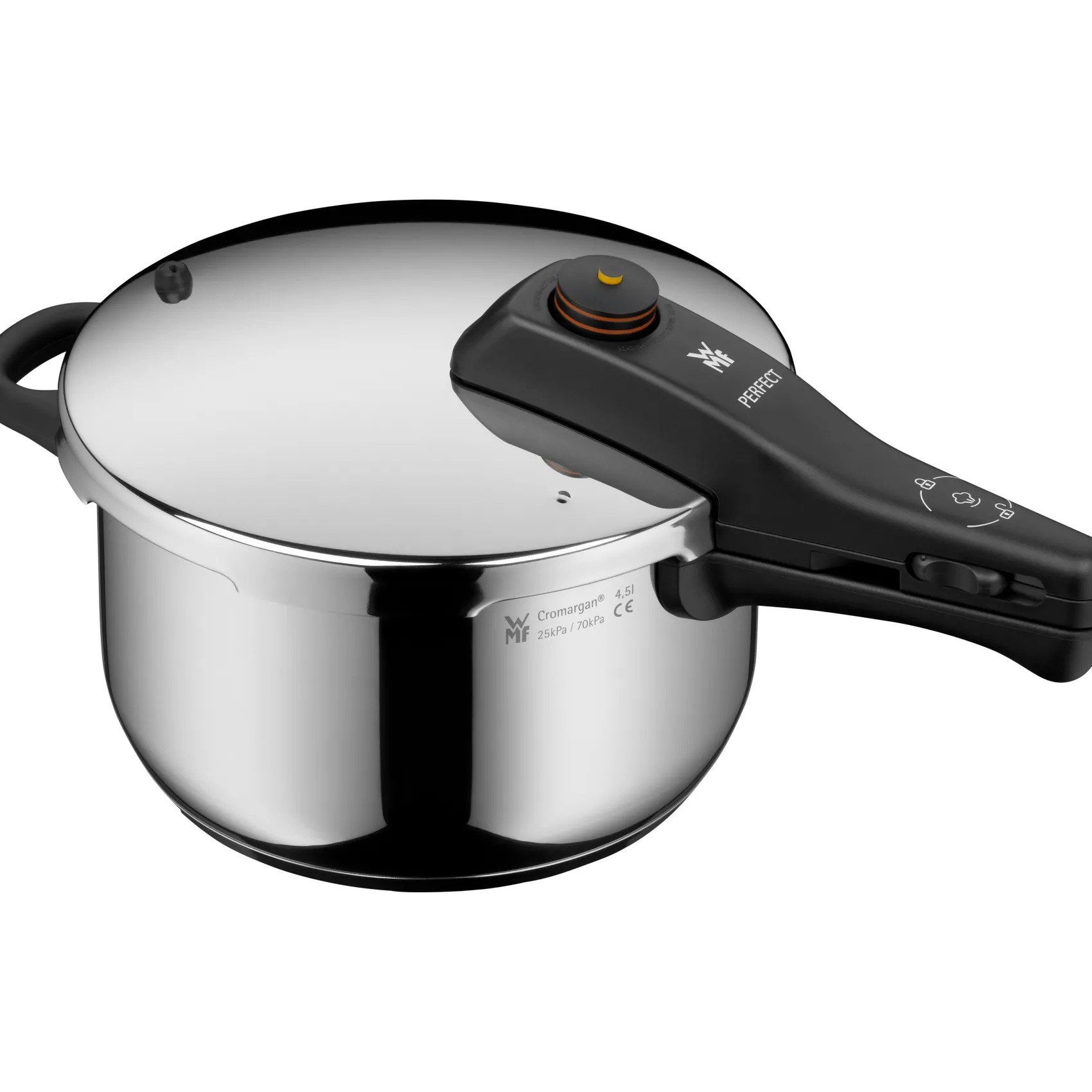WMF Schnellkochtöpfe|Induktionstöpfe|Perfect One Pot Schnellkochtopf-Set, 22 cm, 4,5 und 3,0 Liter