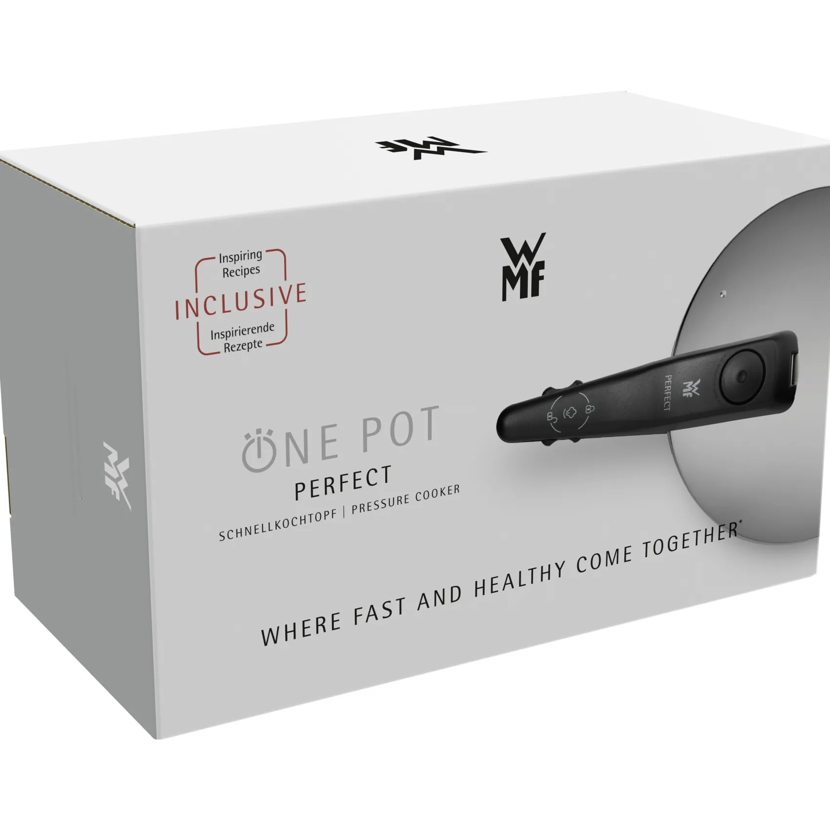 WMF Schnellkochtöpfe|Induktionstöpfe|Perfect One Pot Schnellkochtopf, 22 cm, 4,5 Liter