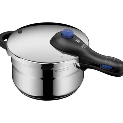 WMF Schnellkochtöpfe|Induktionstöpfe|Perfect Plus One Pot Schnellkochtopf-Set, 22 cm, 3 & 4,5 L, stapelbar, mit Dämpfeinsatz