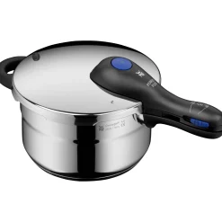 WMF Schnellkochtöpfe|Induktionstöpfe|Perfect Plus One Pot Schnellkochtopf-Set, 22 cm, 3 & 4,5 L, stapelbar, mit Dämpfeinsatz