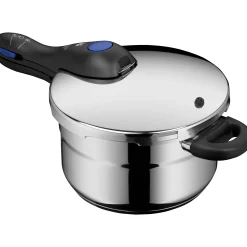 WMF Schnellkochtöpfe|Induktionstöpfe|Perfect Plus One Pot Schnellkochtopf-Set, 22 cm, 3 & 4,5 L, stapelbar, mit Dämpfeinsatz