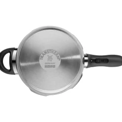 WMF Schnellkochtöpfe|Induktionstöpfe|Perfect Plus One Pot Schnellkochtopf mit Dampfgareinsatz, 22 cm, 6,5 Liter