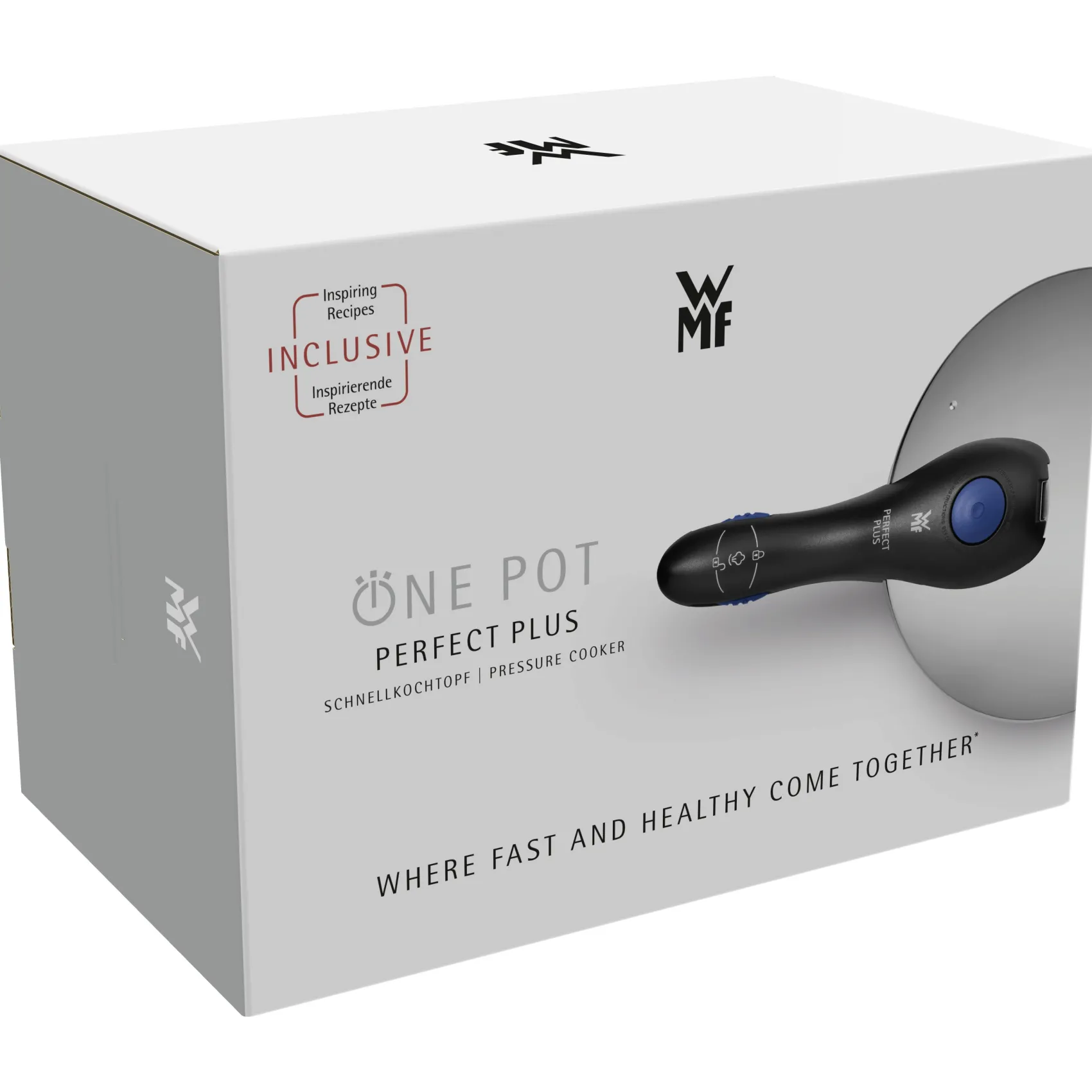WMF Induktionstöpfe|Schnellkochtöpfe|Perfect Plus One Pot Schnellkochtopf, 22 cm, 8,5 Liter