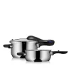 WMF Schnellkochtöpfe|Induktionstöpfe|Perfect Plus One Pot Schnellkochtopf-Set, 22 cm, 4,5 und 3,0 Liter