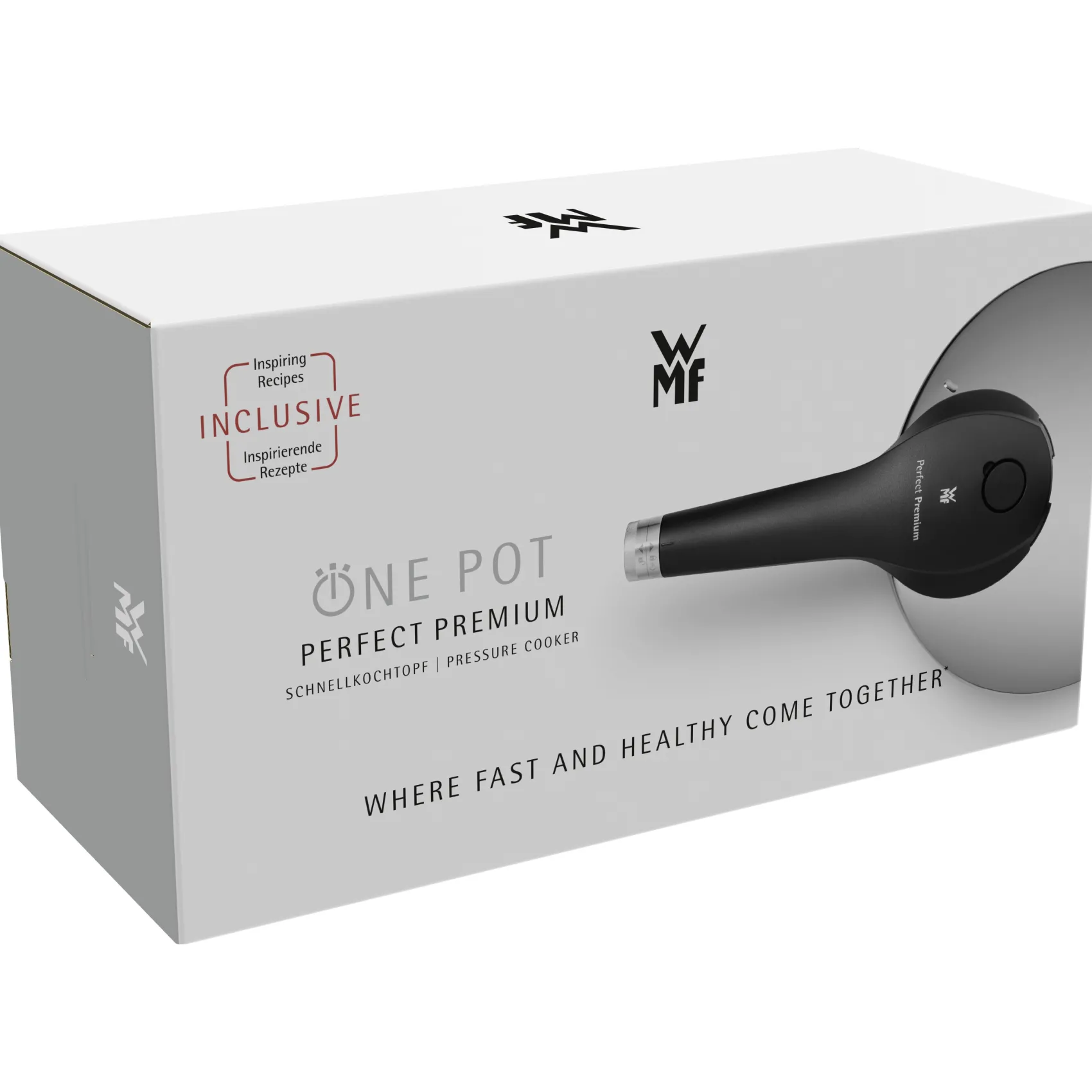 WMF Schnellkochtöpfe|Induktionstöpfe|Perfect Premium One Pot Schnellkochtopf, 22 cm, 4,5 Liter