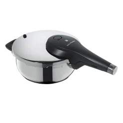 WMF Schnellkochtöpfe|Induktionstöpfe|Perfect Premium One Pot Schnellkochtopf-Set mit Dampfgareinsatz, 22 cm, 6,5 und 3,0 Liter