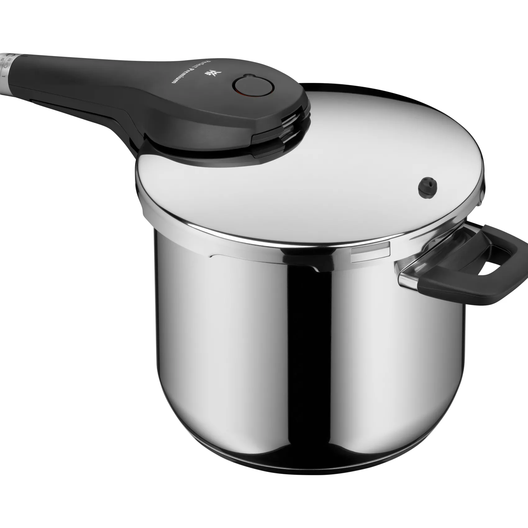 WMF Schnellkochtöpfe|Induktionstöpfe|Perfect Premium One Pot Schnellkochtopf-Set mit Dampfgareinsatz, 22 cm, 6,5 und 3,0 Liter