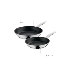 WMF Pfannen-Sets|PermaDur Advance Pfannen-Set, 2-teilig, 24 und 28 cm