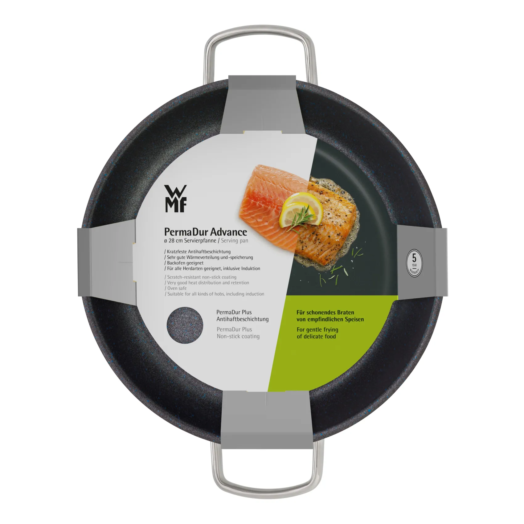 WMF Servierpfannen|Induktionspfannen|PermaDur Advance Servierpfanne, 24 cm