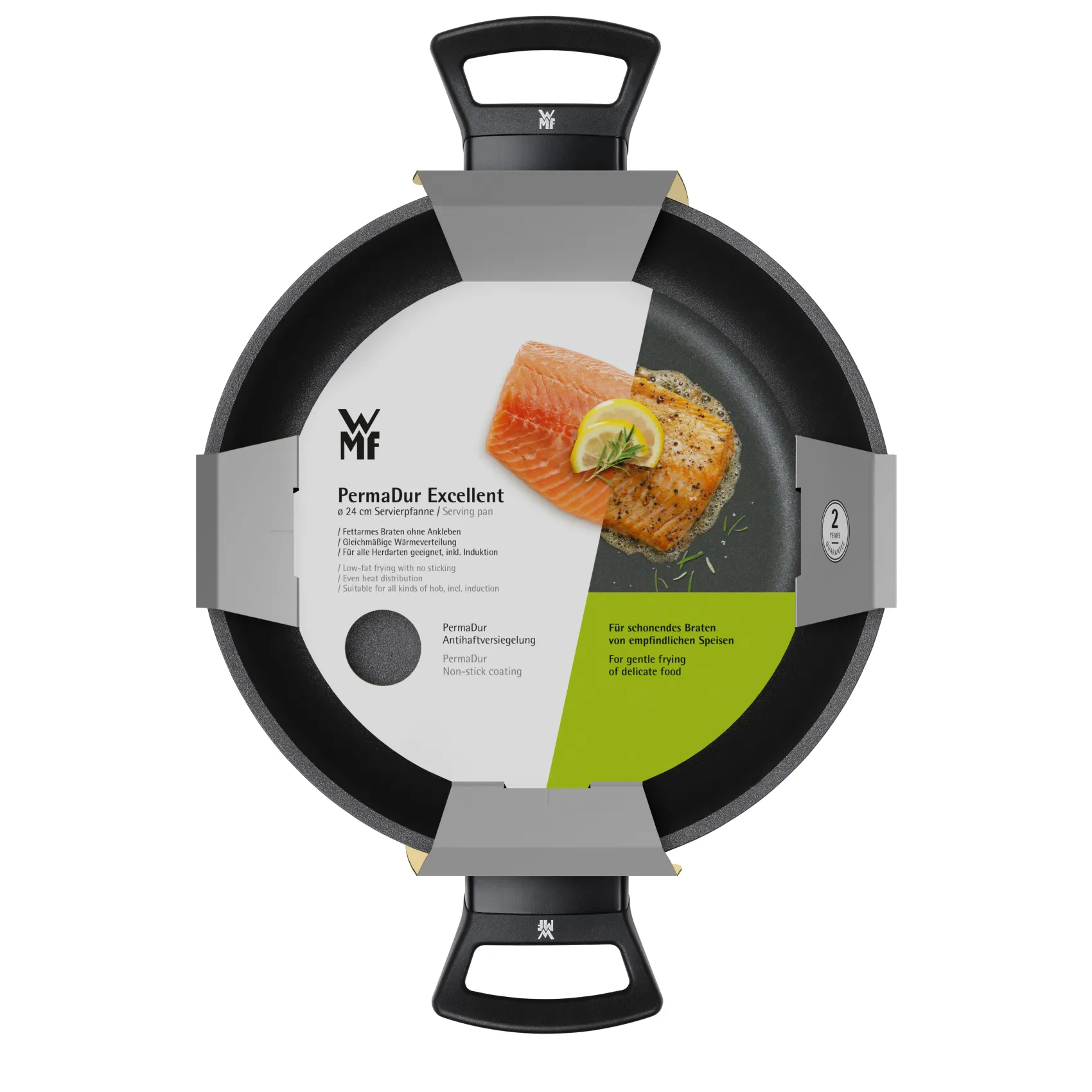 WMF Servierpfannen|Induktionspfannen|PermaDur Excellent Servierpfanne, 24 cm