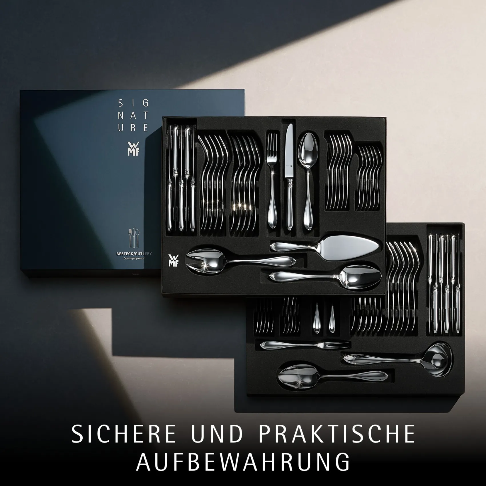 WMF Besteck-Sets|Premiere Besteck-Set, 66-teilig, Cromargan protect®