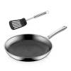 WMF Küchenutensilien|Induktionspfannen|Profi Resist Stielpfanne mit Pfannenwender, 28 cm