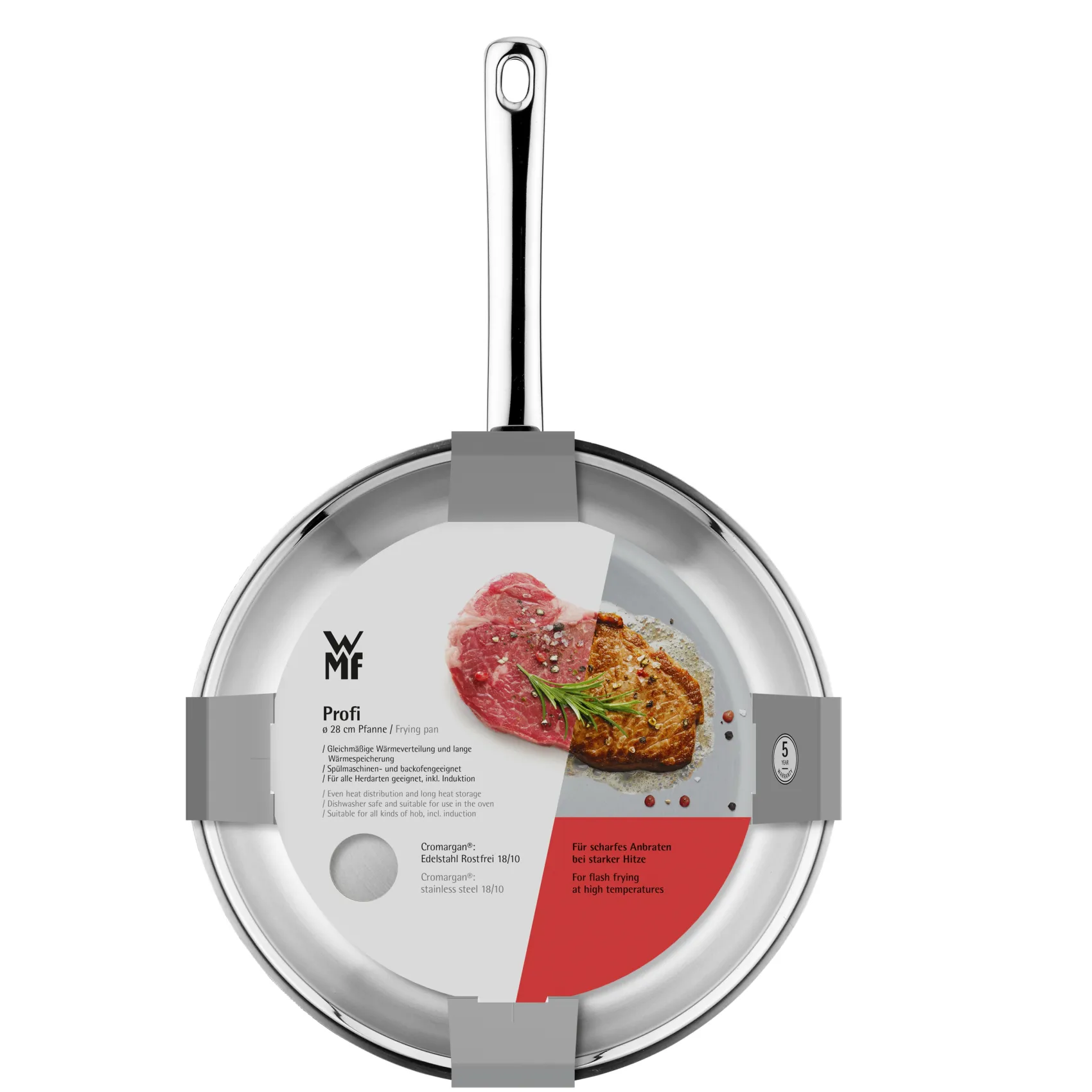 WMF Induktionspfannen|Bratpfannen|Profi Stielpfanne, 20 cm